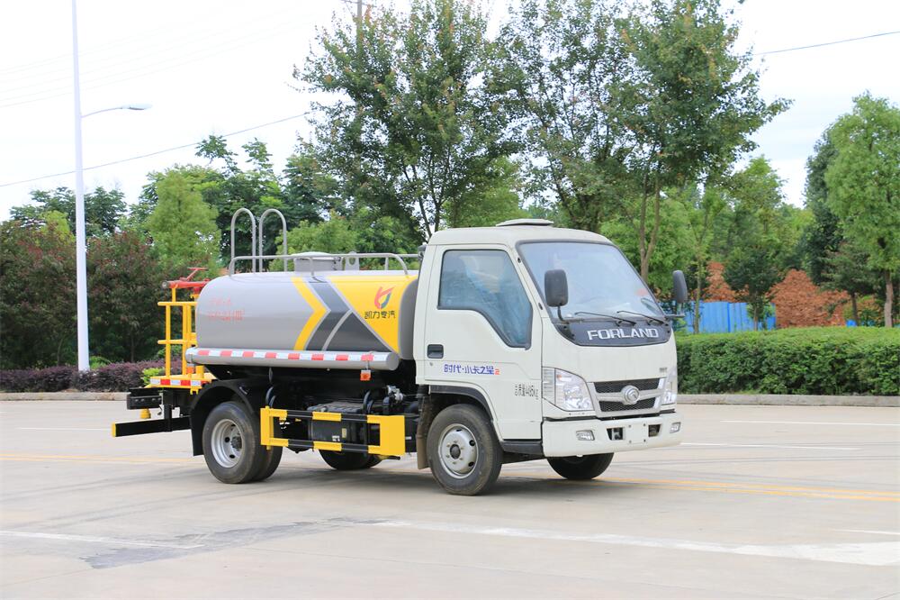 3噸灑水車-凱力福田小卡2國六3立方藍(lán)牌灑水車廠家價(jià)格