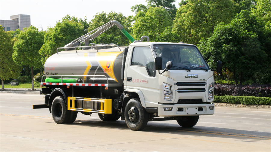 5噸吸糞車-程力江鈴順達5方吸糞車化糞池處理車廠家價格